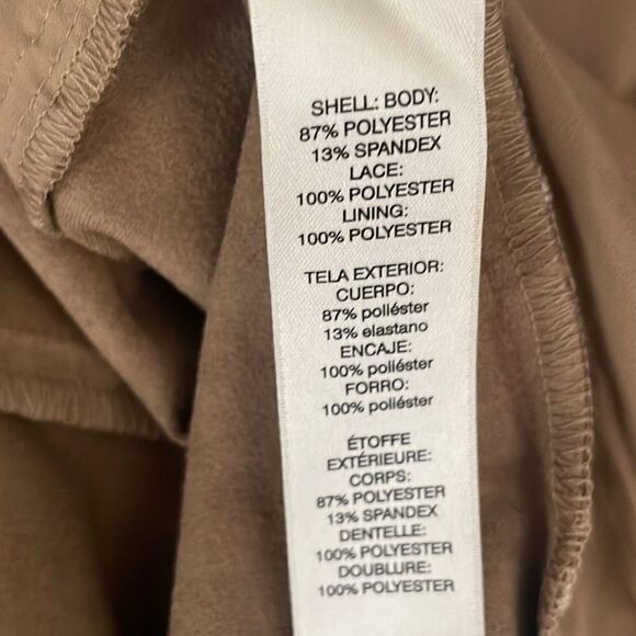 Chico’s NEW Lace Faux Suede 3/4 Sleeve Duster Jacket sz 0 - Picture 8 of 9